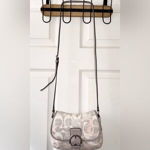 NWOT - Coach SoHo Optic Art Pleated Flap Crossbody Bag